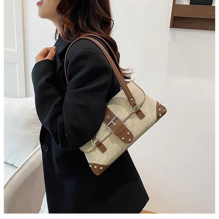 2025 Luxe Underarm Bag, Niche Shoulder Purse for Women, Fashion Commuter Tote, Chic Day-to-Night Bag, Versatile Sling Bag