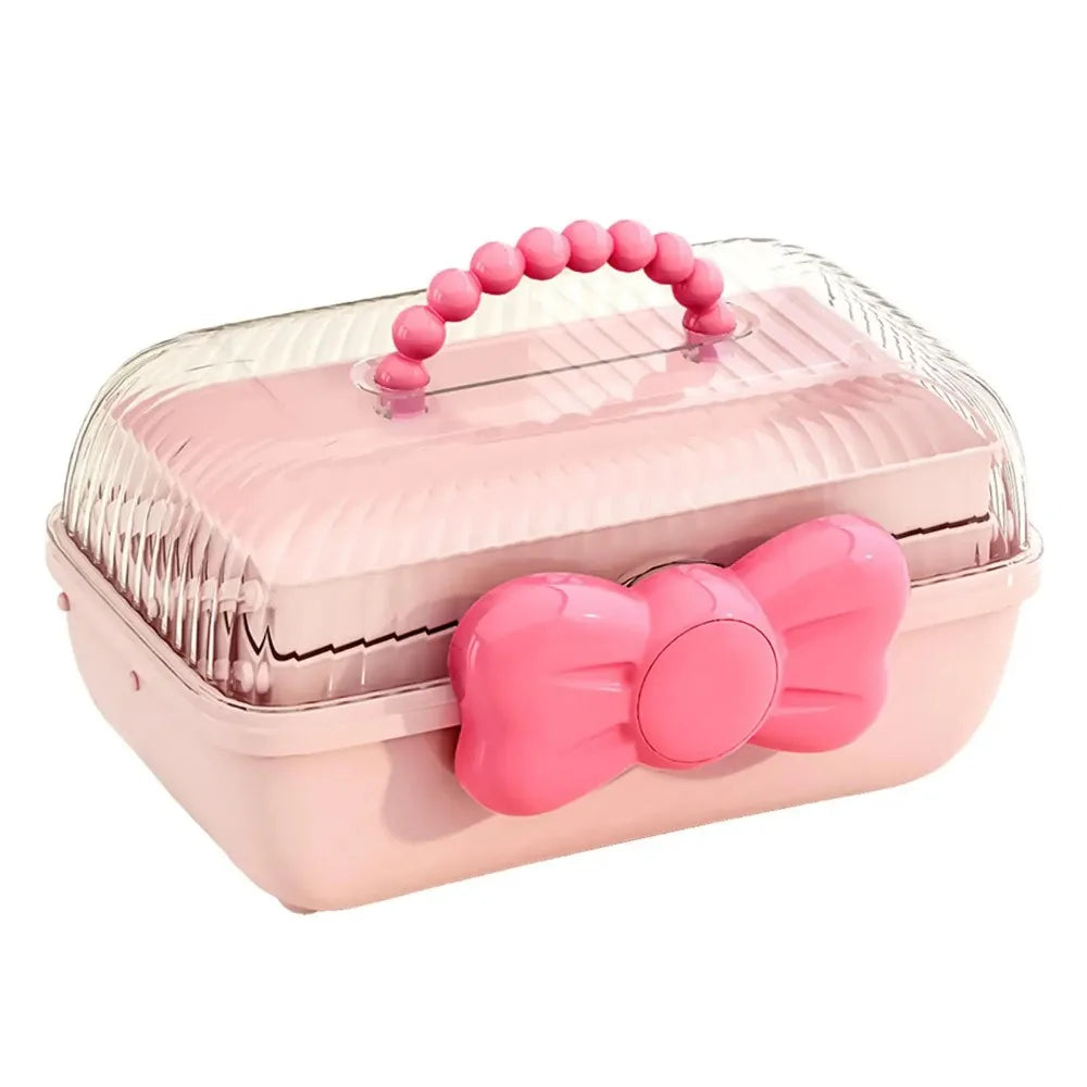 Multi-layer Hairpin Storage Box Cute Girls Jewellery Box Children's Hair Accessories Storage Box Toy Storage Box
