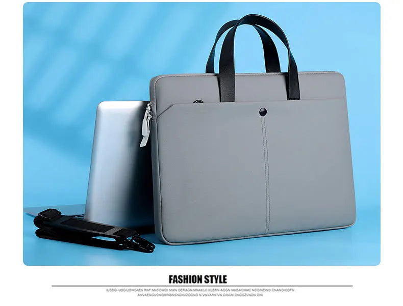 Commuting Laptop Bag, 14 Inch And 15 Inch Waterproof Crossbody Bag, Hand-held Briefcase, File Bag, Conference Materials Bag