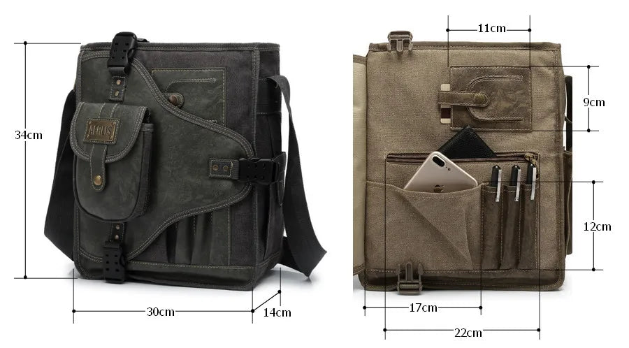 Man Messenger Shoulder Bag 2020 Canvas Business Casual Zipper Handbag Male Satchel Cross Body Bags Men bolsa crossbody bags sacs