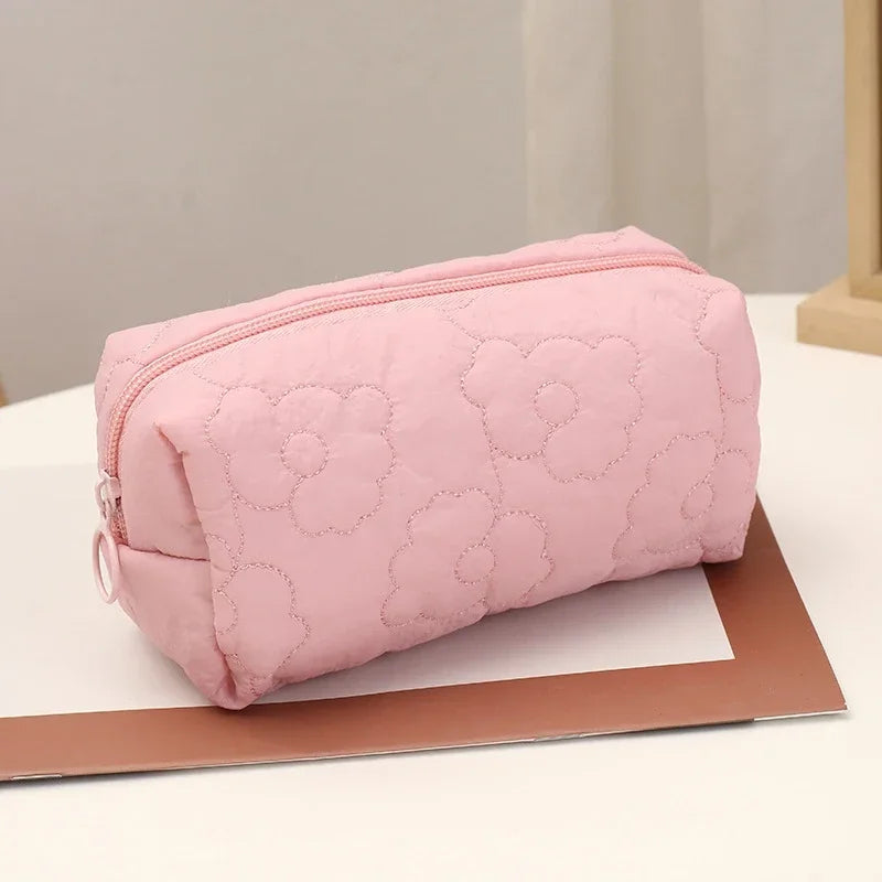 Women's Makeup Bags Large Capacity Cosmetic Bag Washing Bag Girls Cute Pencil Case Makeup Pouch Travel Organizer Toiletry Bag