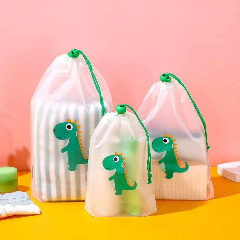 Drawstring Swimming Bags Transparent Beach Storage Bag Waterproof Dry Clothes Family Outdoor Travel Portable Accessories 2023