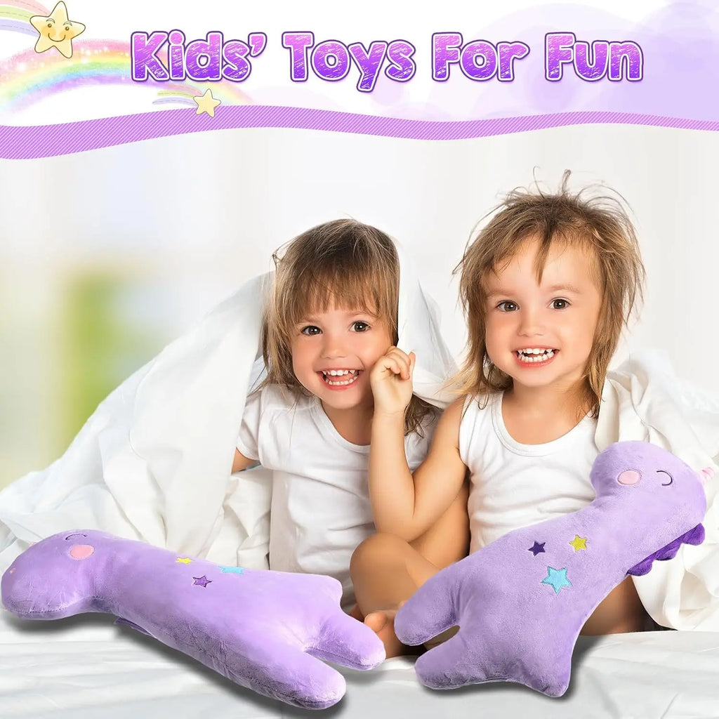 2 Pcs Seat Belt Pillow for Kids Seatbelt Cover，Boys Girls Cushion,Car Strap Covers ,Travel Sleep Neck Head Support Pad