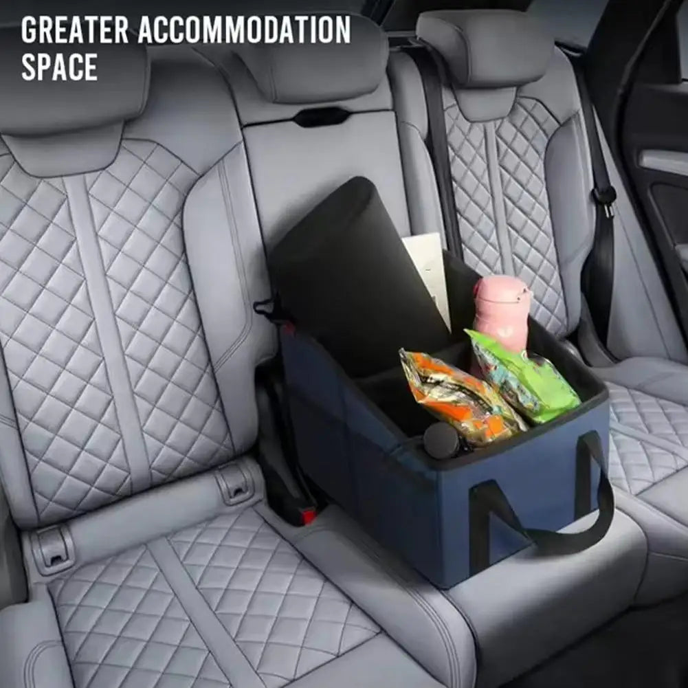 Car Seat Organizer, Foldable Car Storage Organizer Rear Seat Large Storage Bag  For Car SUV Truck Truck Travel Accessories
