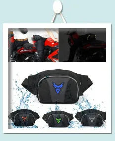 Men's Canvas Drop Leg Bag Motorcycle Multi-purpose Messenger Shoulder Bag High Quality Belt Hip Bum Waist Fanny Pack for Camping