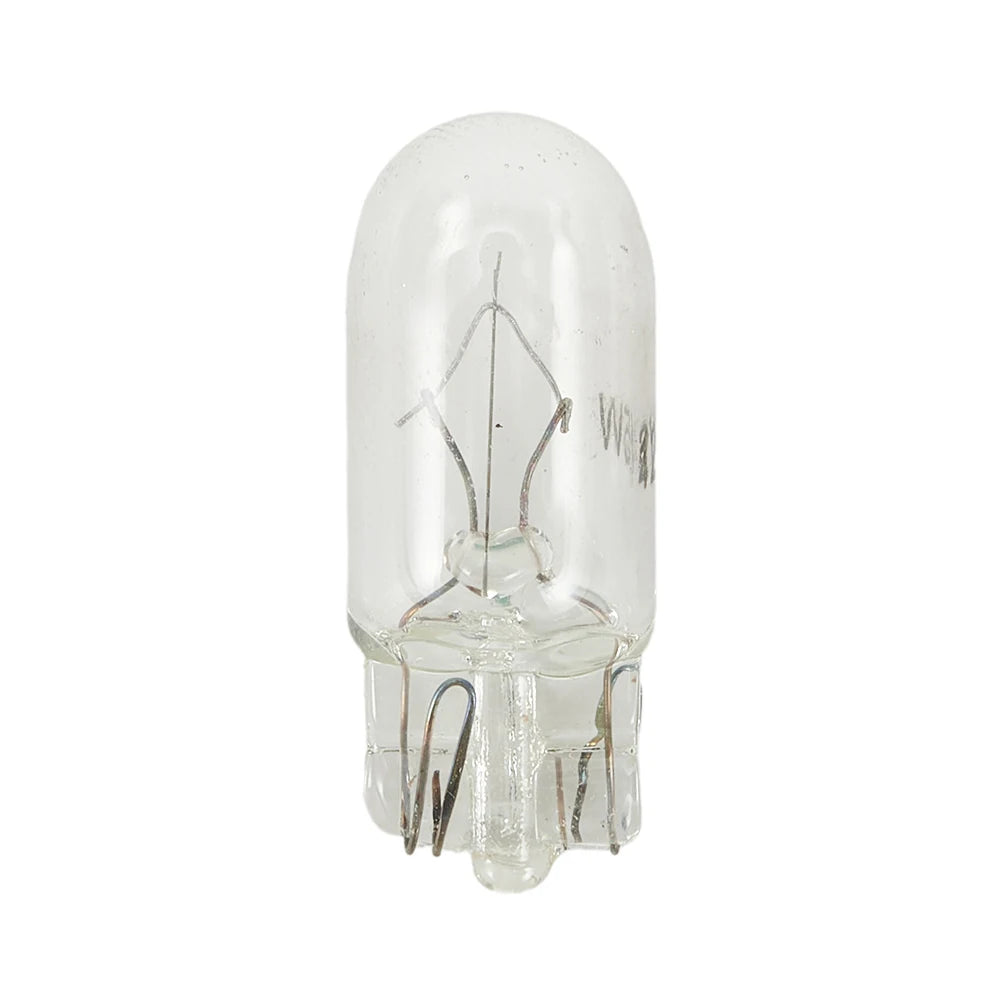 100PCS 194 T10 Clear Wedge Incandescent Instrument Panel Light Bulbs  Cars Trucks Motorcycles Instrument Panel Bulb Lamp