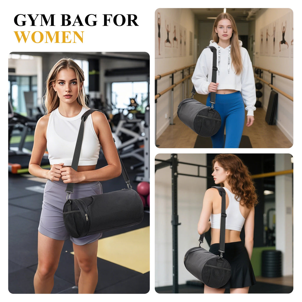 Sports Bag for Women and Men - Gym Bag for Travel, Training Fitness Bag Duffel Bag Tennis Luggage Weekender Bags