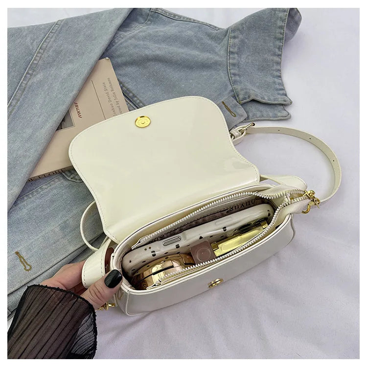 Luxury Small Batch Designer Tote Bag Women Versatile Crossbody Shoulder Bag High Quality Leatherlike Casual Daypack Minimalist