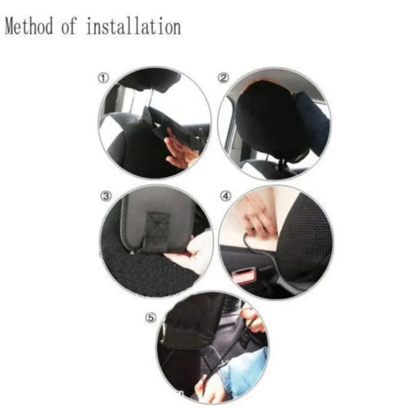 Car Seat Organizer Auto Seat Side Storage Hanging Bag Multi-Pocket Drink Holder Mesh Pocket Car Styling Organizer Phone Holder