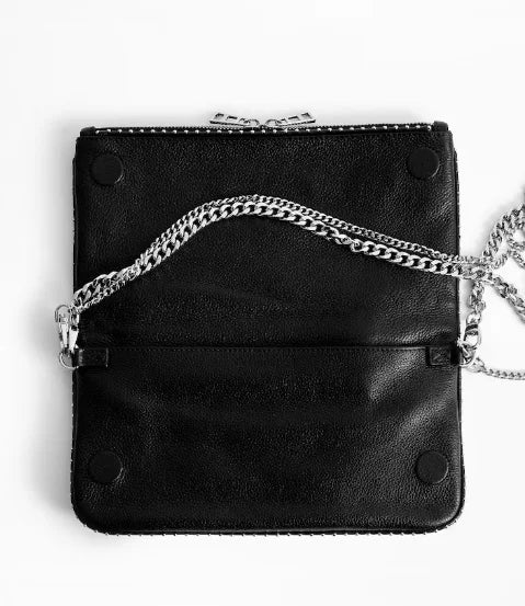 2025 New Fashion Women Wing Bag Classic Black Single-shoulder Envelope Zadigent Bag Luxurious Design Chain Crossbody Ladies Bag