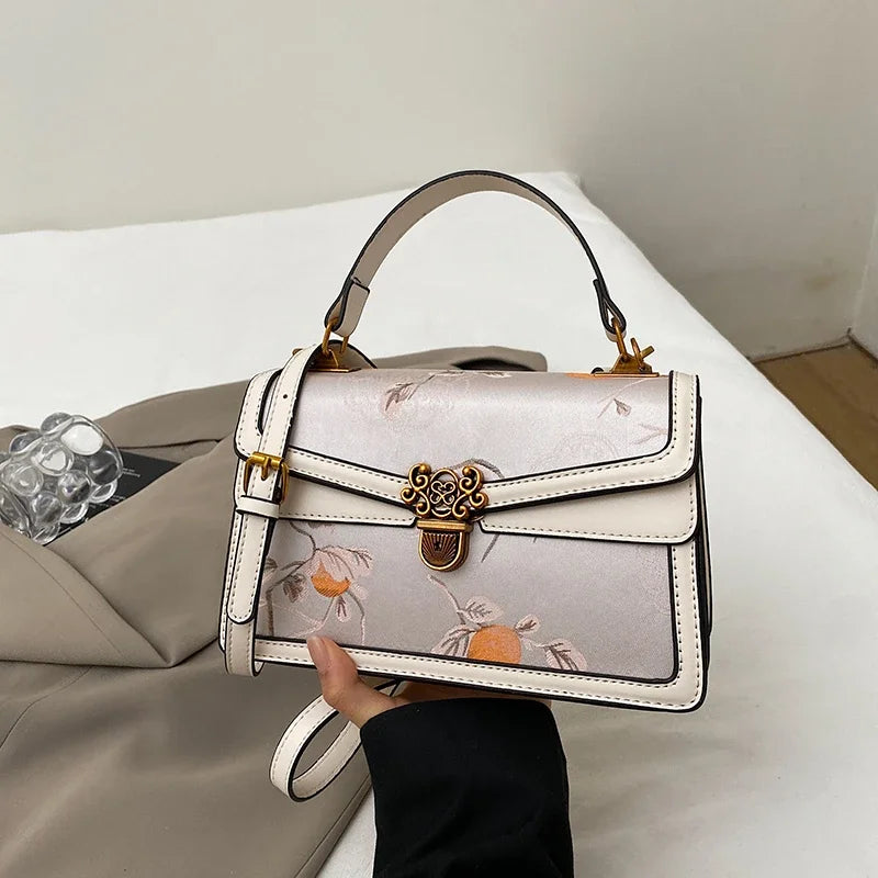 Luxury Handbags Famous Brand Women Bags Designer Lady Small Printing Crossbody Bags Pu Leather Women Shoulder Handbags