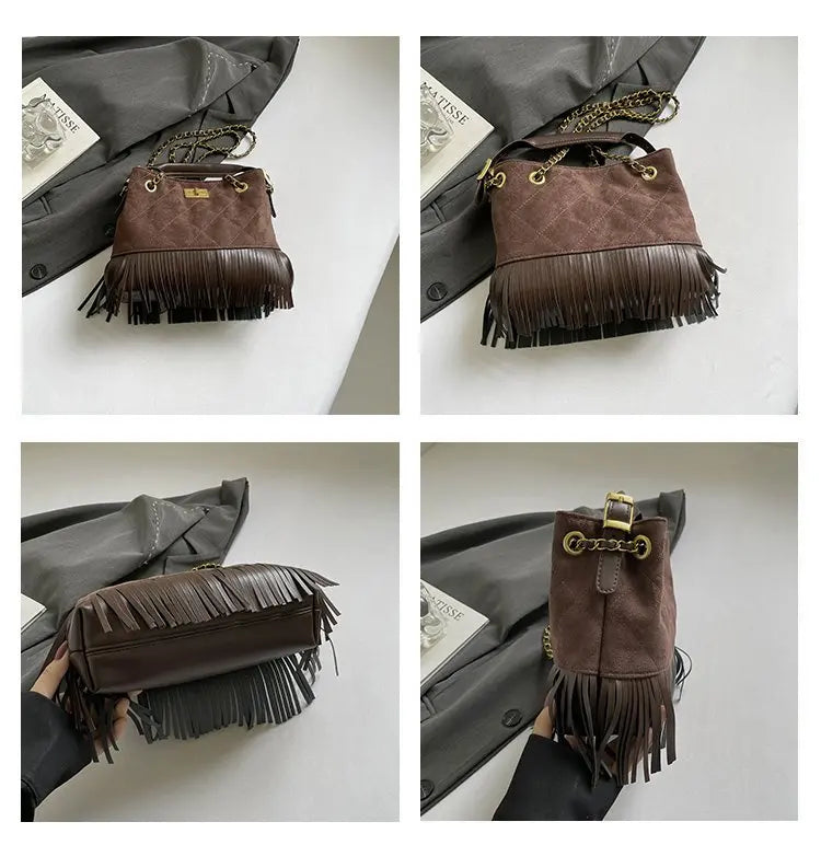 Elegant Crossbody Handbag Luxury Leather Women's Bag Famous Designer Classic Paris Premium Detail Commuter Bag