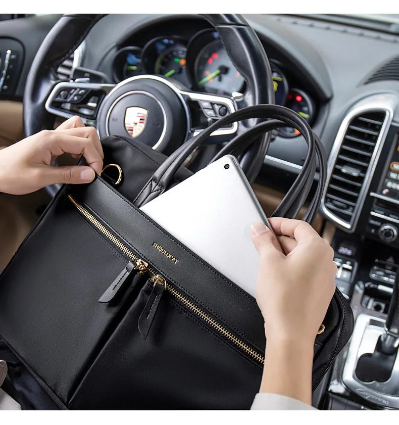 Laptop Bag 13.3,14,15.4,15.6,16 Inch,Briefcase Man Lady Women Shoulder Messenger Case For Macbook Air Pro Notebook Computer PC