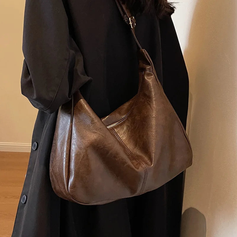 Women's Large Capacity Tote Bag Handbag & Crossbody Bag Versatile for Work, Travel, Everyday Use - Durable & Easy-Clean Handbags