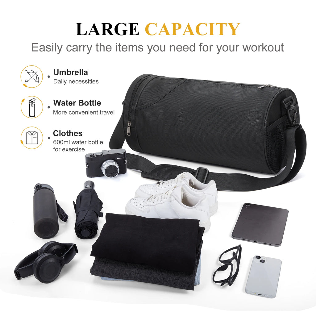 Sports Bag for Women and Men - Gym Bag for Travel, Training Fitness Bag Duffel Bag Tennis Luggage Weekender Bags