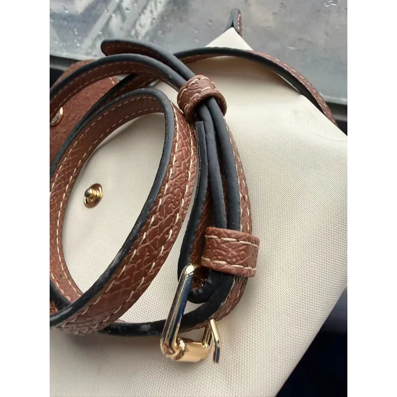 Mini dumpling bag Y2K style nylon shoulder crossbody bag nylon waterproof bag mobile phone bag fashionable women's bag