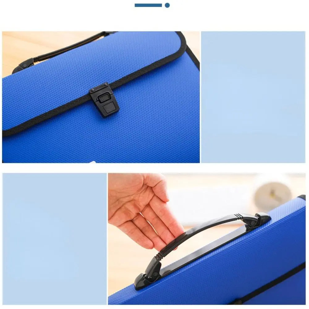 Business Simple Briefcases Expanding File Accordion Paper Folder Storage Wallet Document Organiser Document Bag