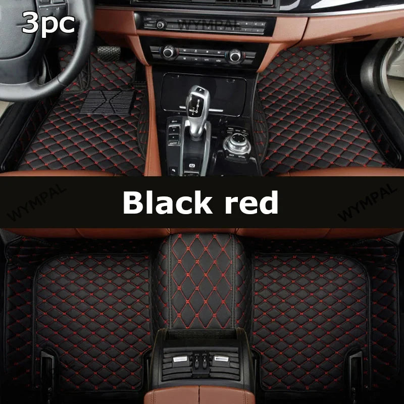 Car Floor Mats For Ford Fiesta Mk6 Mark VI Mk7 WS WT WZ 2009~2016 Anti-dirt Pads Car Carpet Non-slip Auto Rug Car Accessories