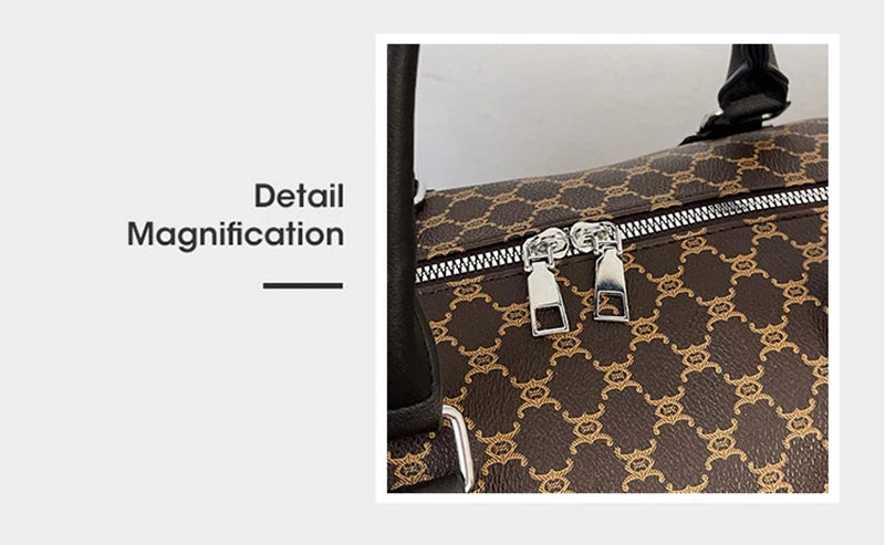 Luxury Travel Women's Bag Duffle Totes Gym Sports Fitness Business Large Capacity Casual Luggage Handbag Outdoor Weekend Bag