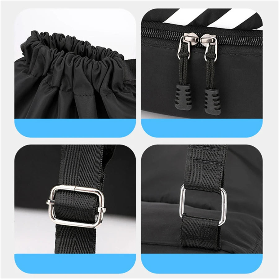 Fitness Gym Bag Backpack Women Men Basketball Backpack Outdoor Soccer Football Storage Bags Training Drawstring Sports Knapsack