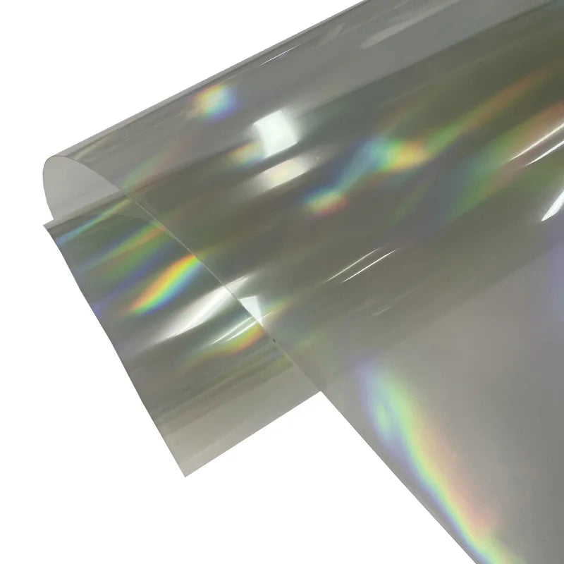 Premium Rainbow Holographic Clear Paint Protection Film Roll PPF Self Adhesive Decal Car Vinyl Wrap