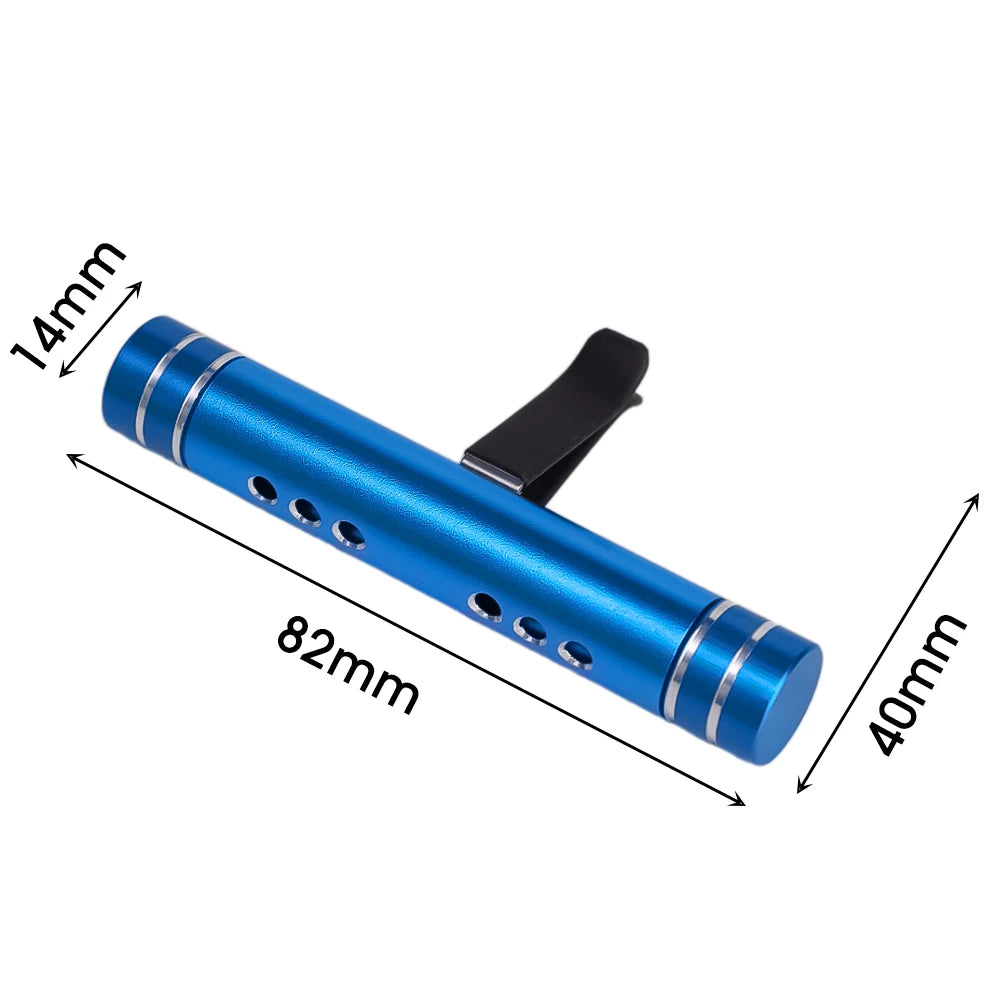 Car Vent Aroma Clip Creative Auto Diffuser Solid Perfume Decorative Accessories Multiple Scents and Colours Car Air Freshener