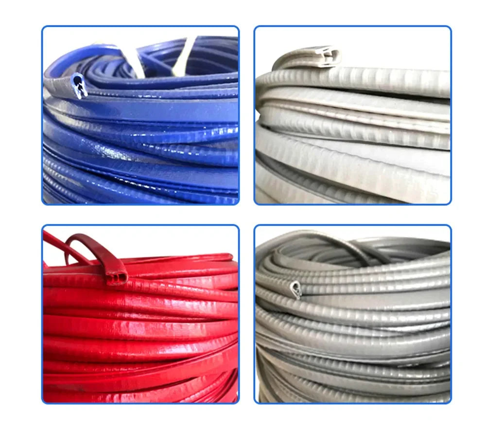 Car Door Protector Edge  With Steel CarstylingScratch Strip Guard Trim Automobile Door Noise reduction Anti Collision Protection