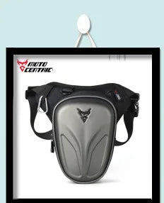 Men's Canvas Drop Leg Bag Motorcycle Multi-purpose Messenger Shoulder Bag High Quality Belt Hip Bum Waist Fanny Pack for Camping