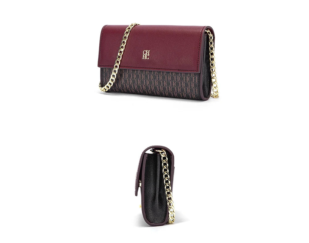 Minimalist Fashionable Exquisite Women's Shoulder Bag with Chain Shoulder Strap Design Versatile for Commuting and Gatherings