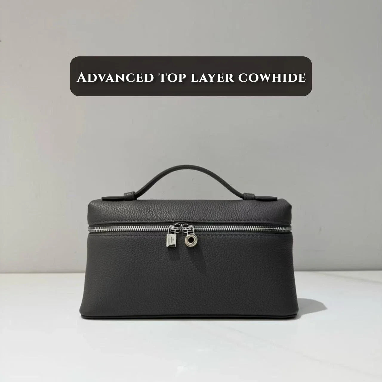 Luxury Handmade Leather Crossbody Bag Women's Chic Shoulder Box Purse Lunch Tote Celebrity Inspired