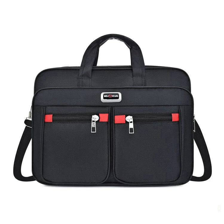 High-capacity Briefcase Business Document Information Storage Bags Weekend Travel Laptop Protection Organize Handbag Accessories