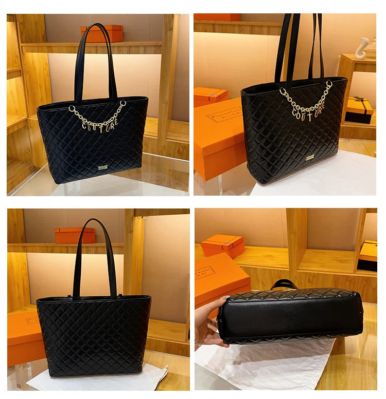 Popular Classic Elegant Leather Shoulder Bag Messenger Bag For Women From Luxury Brand Famous Designer