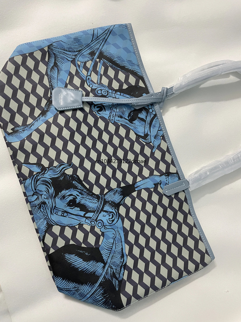 NEW LOUP NOIR Tote Bag for Women Shoulder Women Bags High Quality Famous Brands Bag Casual Totes Large Capacity Horse Noir Bag