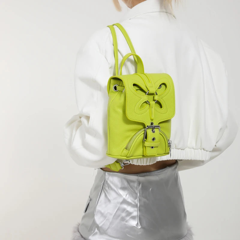 Korean Fashion Backbag Casual Travel Bag Classic Flower Backpack 2024 Pu Leather Women Bags Foreign Trade Bag Women'S Backpack