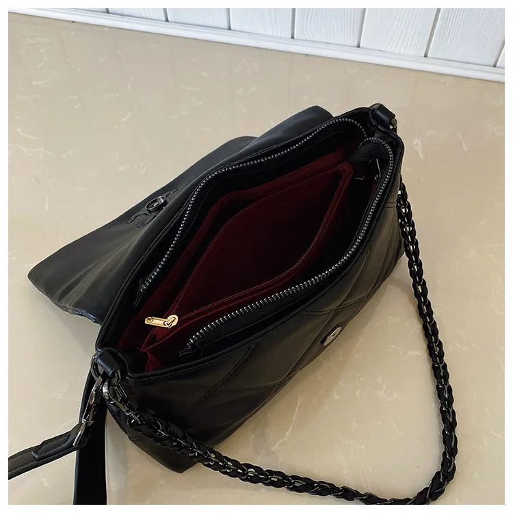 2025 Women’s Premium Light Luxury Shoulder Bag — New Foreign-Style Exquisite Design, Lightweight Large-Capacity & Versatile