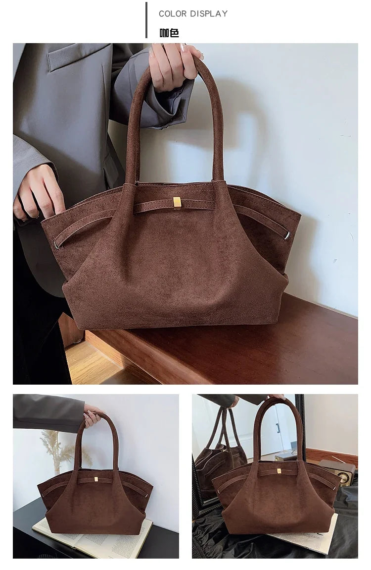 Fashion Large Capacity Tote Bag 2025 New Concise Versatile High Quality Women's Shoulder Bags Trend Commute Underarm Women's Bag