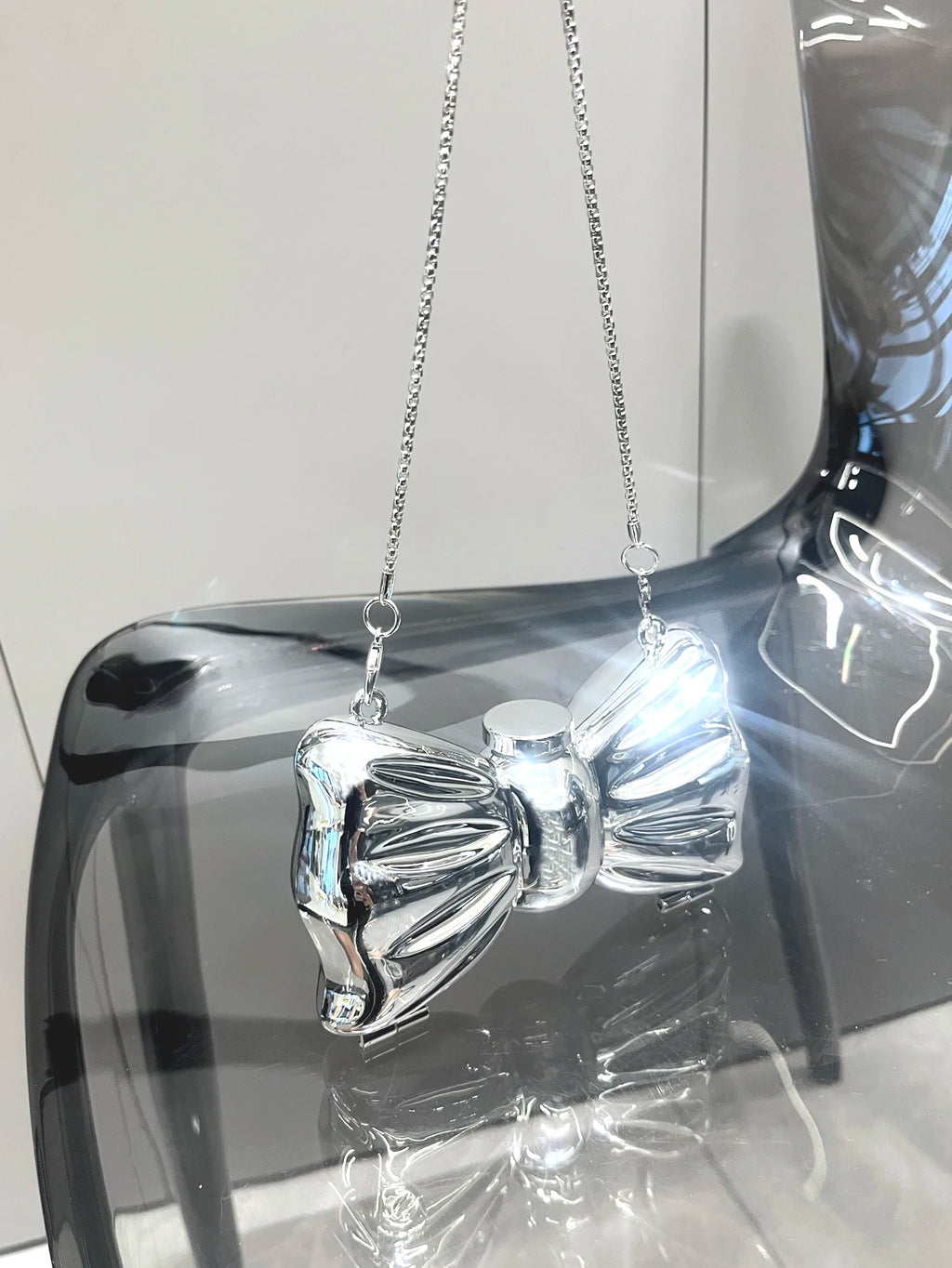 Golden Evening bag  Purses and handbag luxury Designer shoulder bags funny shape Party Wedding Round Acrylic Shiny Clutch purse