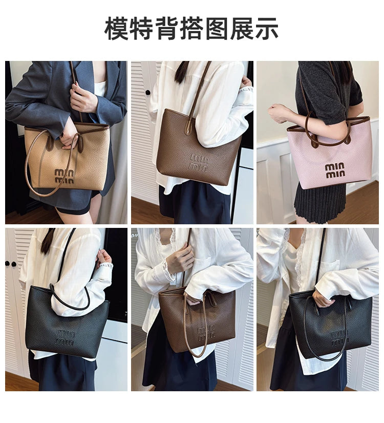 Luxury Handbag For Women, Leather Crossbody Bag With Detachable Strap Elegant Classic Design Famous Brand