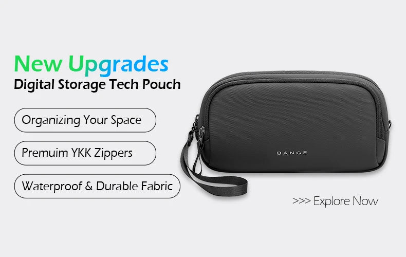 Bange Men's Designer Laptop Bag School Bags for Boys Male Motorcycle Tactical Business Sports Travel Backpack Men