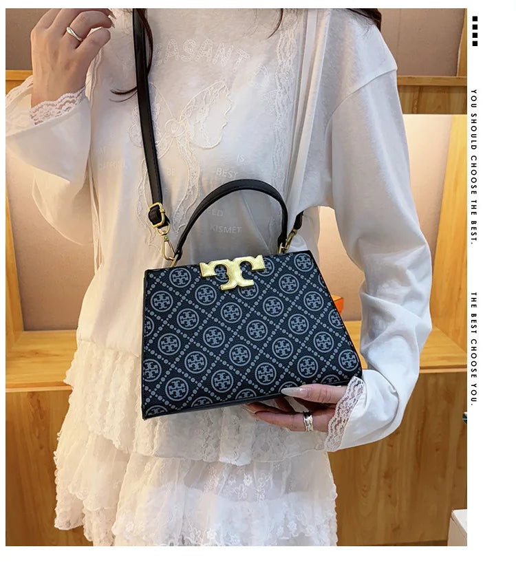 2025 Summer New Women's Luxury Tote Bag, Trendy Crossbody Purse, Chic Shoulder Sling for Daily, Elegant & Spacious