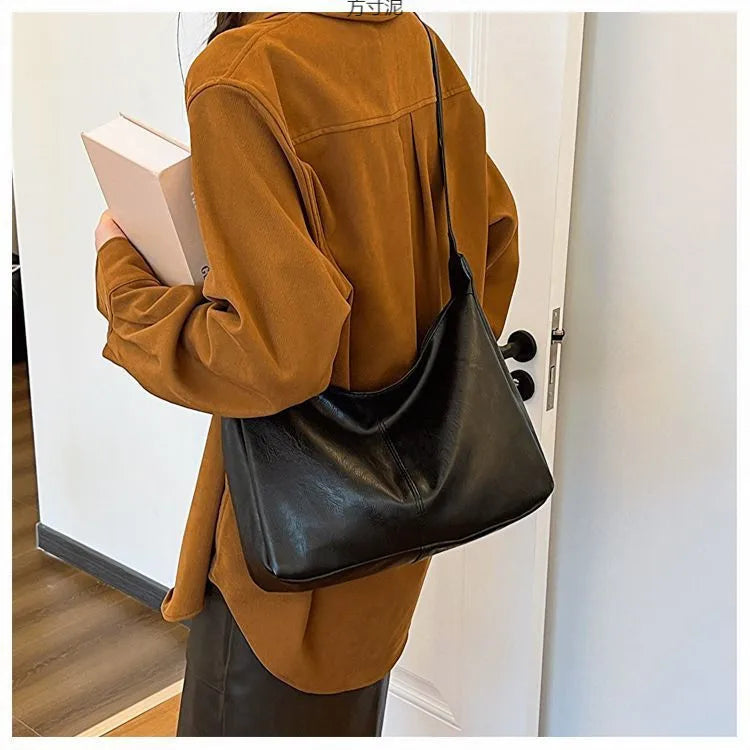 Women's Large Capacity Tote Bag Handbag & Crossbody Bag Versatile for Work, Travel, Everyday Use - Durable & Easy-Clean Handbags