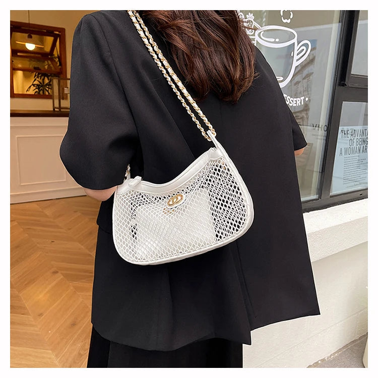 Stylish Leather Messenger Bag - Women's Crossbody Shoulder Handbag with Multiple Pockets Luxury Brand