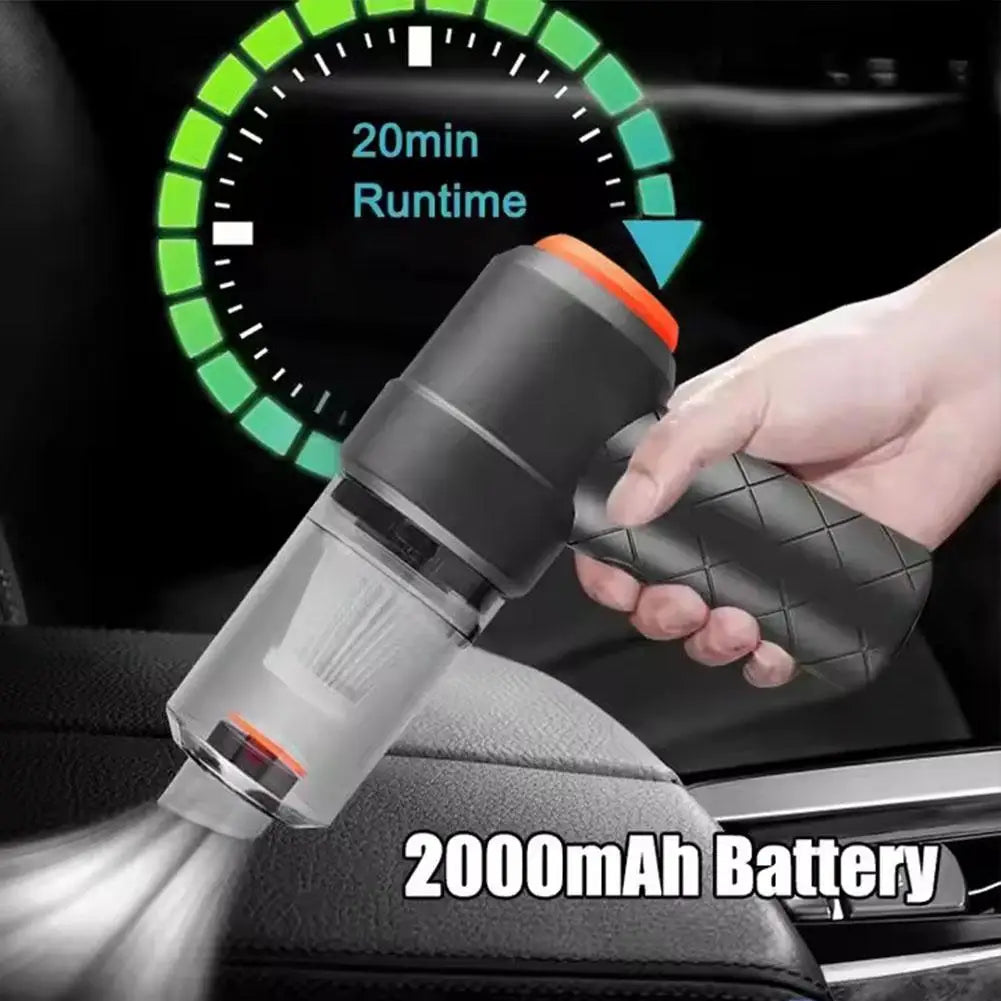 Vacuum Cleaner Mini Powerful Dual Motor Wireless Design Long Battery Life Multi Filters for Home Car Cleaning with Accessories