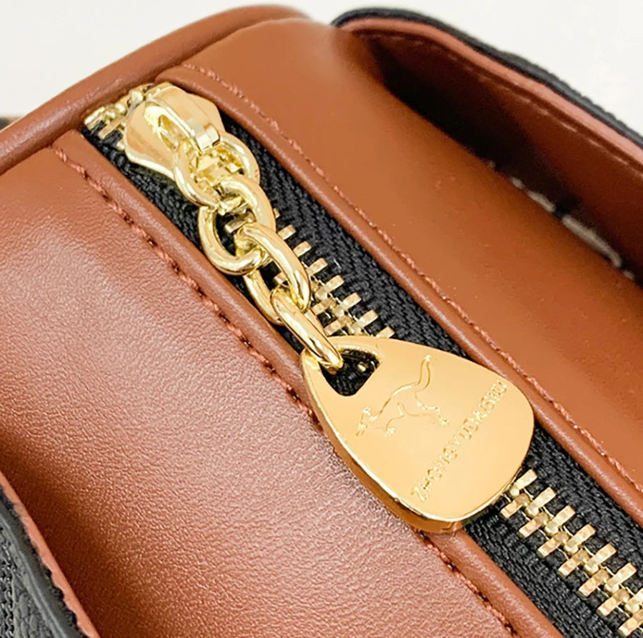 Luxury High Quality Women Messenger Bag Famous Designer Lady Shoulder Bags Fashionable Checkered Trendy Crossbody Bolsas Sac A