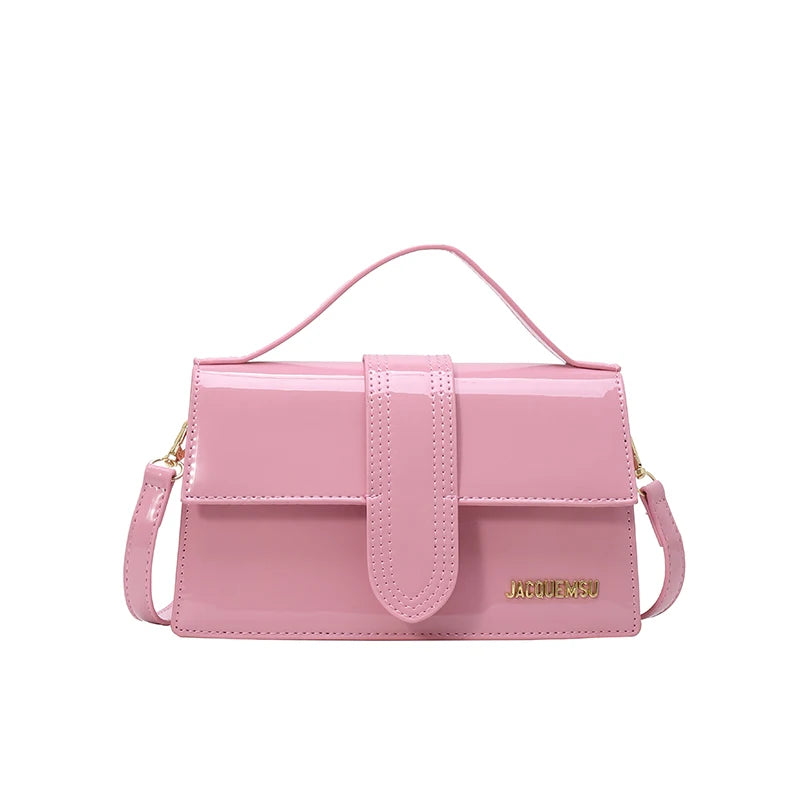 Luxury High-End Designer Paris Fashion Bag For Women Featuring Elegant Leather Crossbody Strap