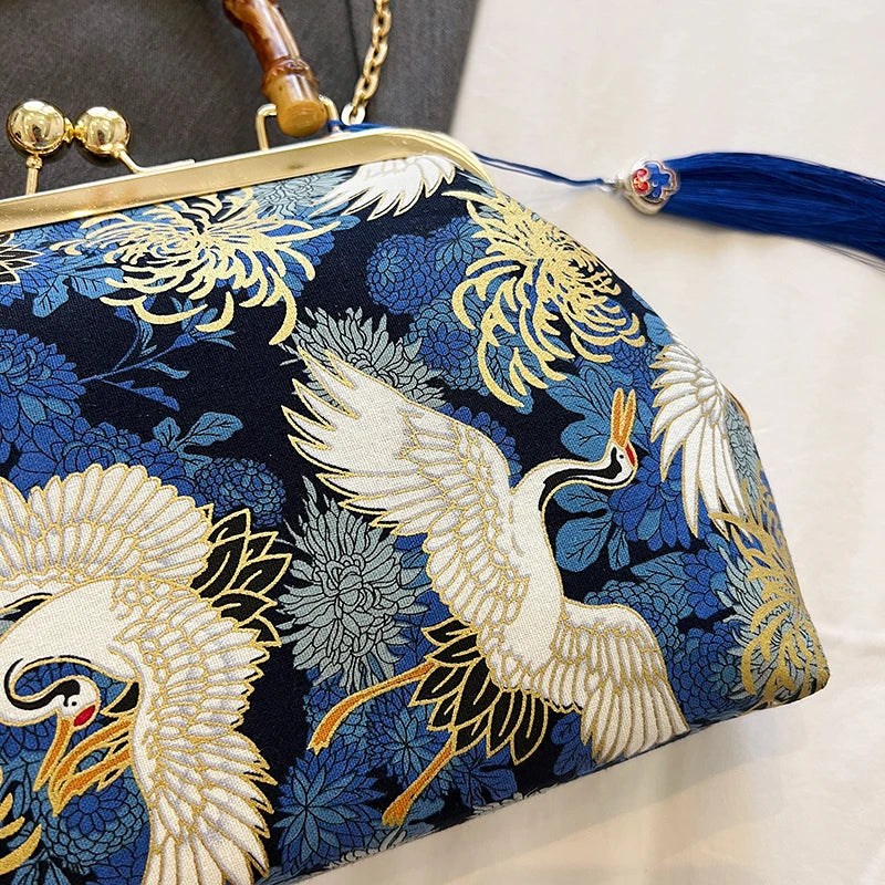 Luxury Evening Clutch Bag For Women Bride Wedding Clutch Purse Chain Shoulder Bags Small Party Handbag Rattan Handle Handle Tote