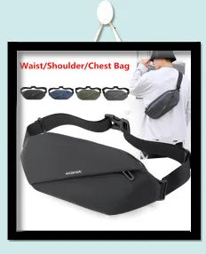 Men's Canvas Drop Leg Bag Motorcycle Multi-purpose Messenger Shoulder Bag High Quality Belt Hip Bum Waist Fanny Pack for Camping