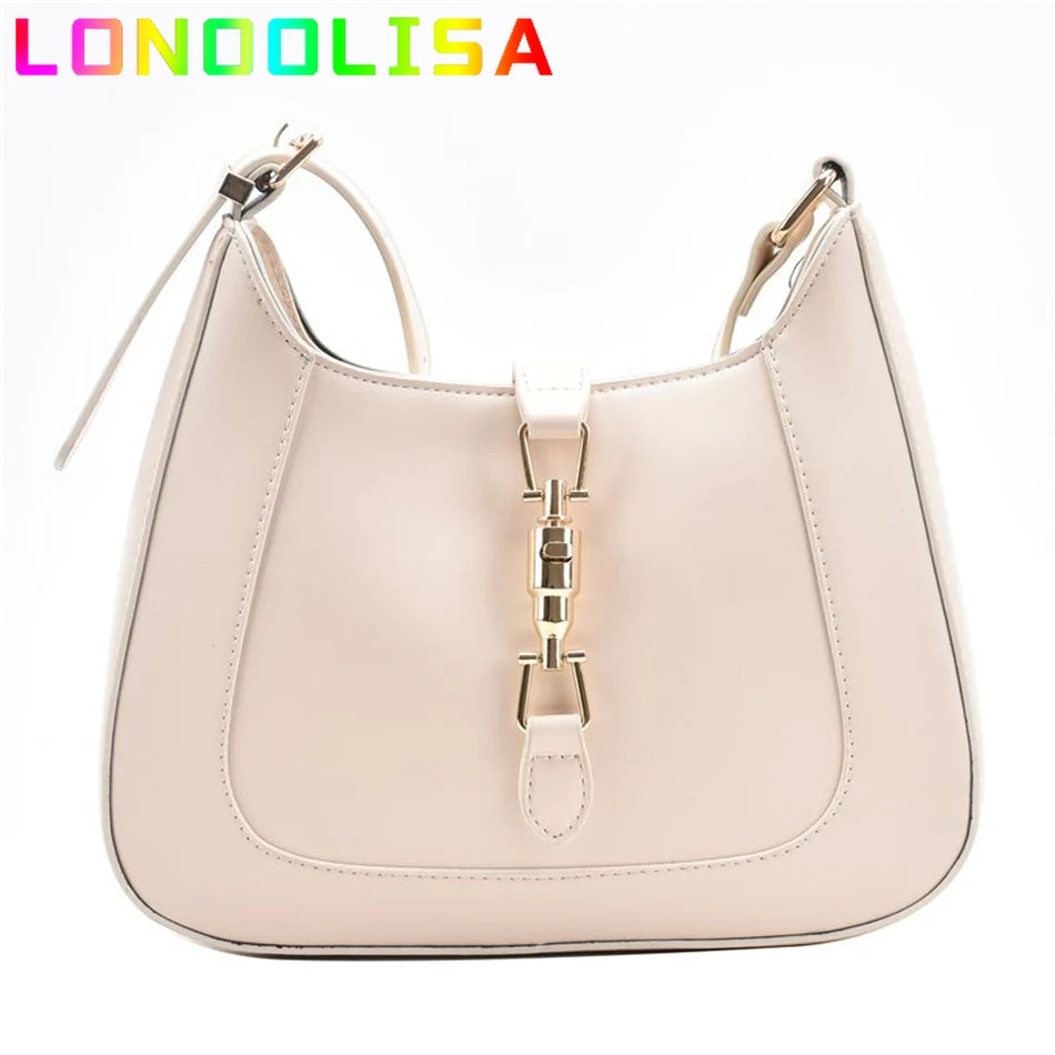 Luxury Brand Purses and Handbag Top End Quality Designer Leather Shoulder Crossbody Bag for Women 2022 Fashion Underarm Girl Sac
