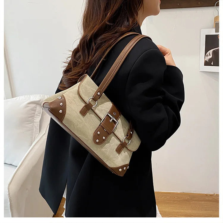 2025 Luxe Underarm Bag, Niche Shoulder Purse for Women, Fashion Commuter Tote, Chic Day-to-Night Bag, Versatile Sling Bag