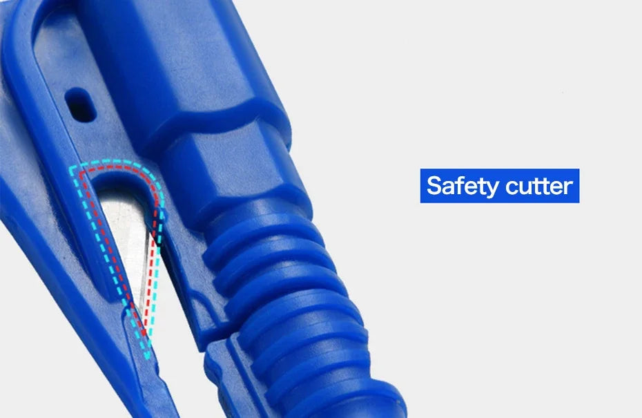 Mini Safety Hammer Keychain Escape Car Life-saving Escape Hammer Window Broken Emergency Glass Breaker